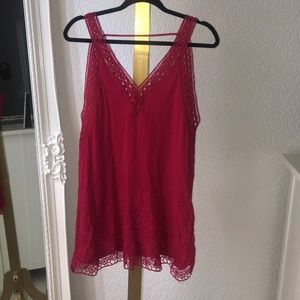 Hot pink summer dress